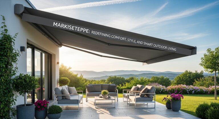 Markiseteppe: Redefining Comfort, Style, and Smart Outdoor Living